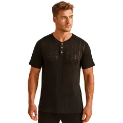 D'JOE - Polera Tejida Verano Hombre JC