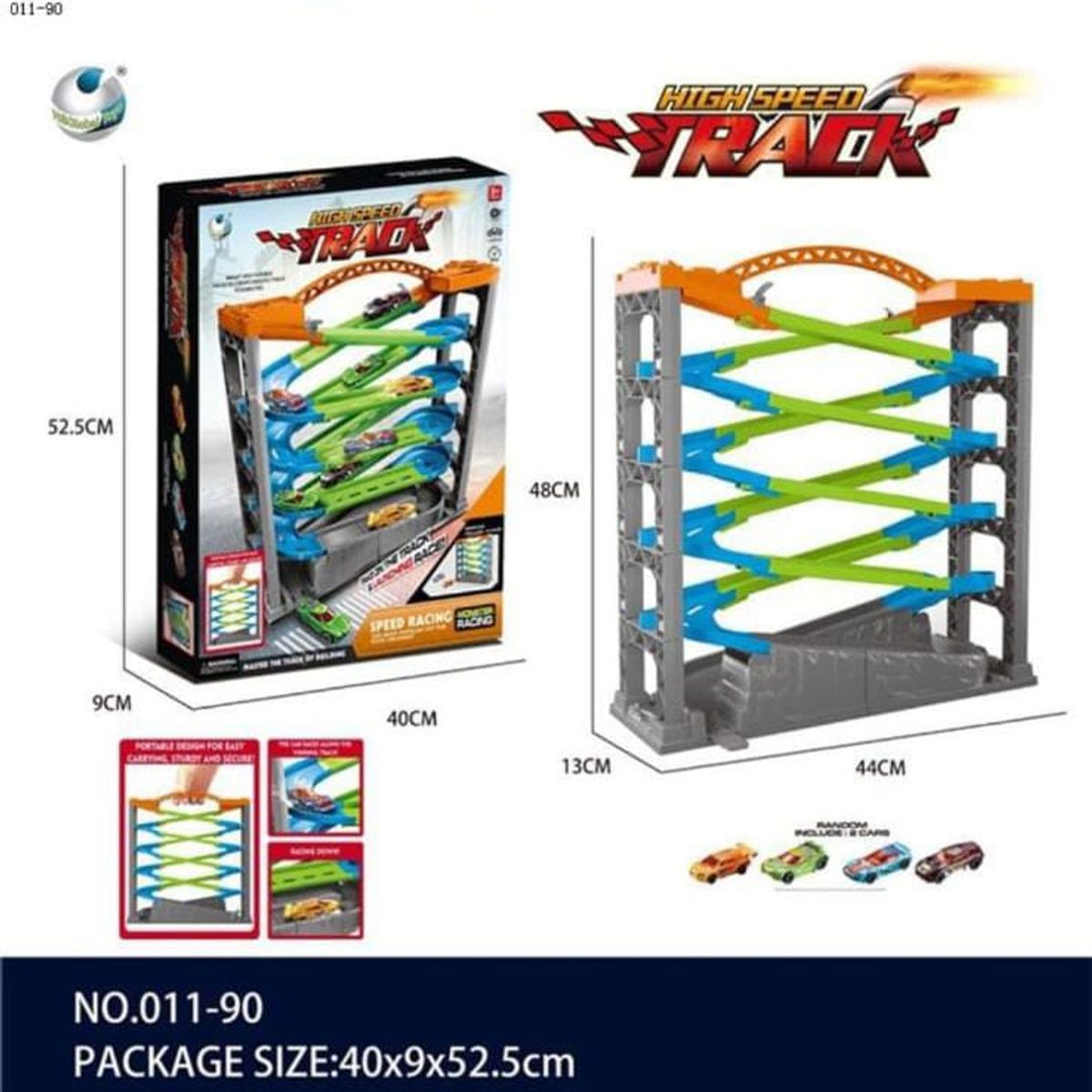 GENERICO - Pista de Carreras en Zigzag