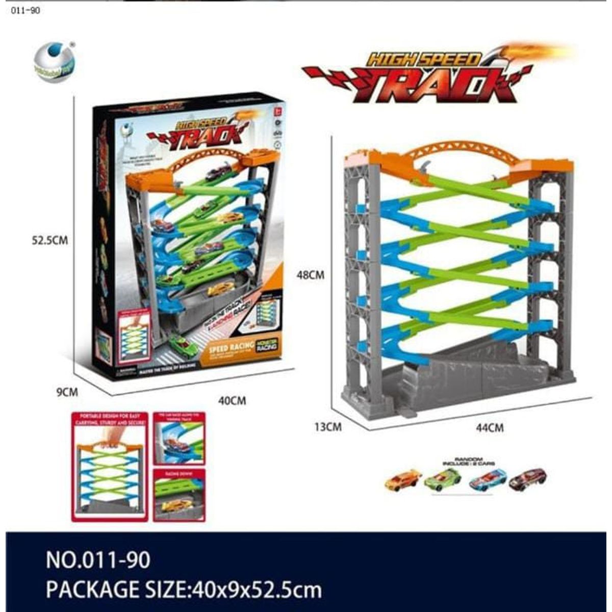 GENERICO - Pista de Carreras en Zigzag