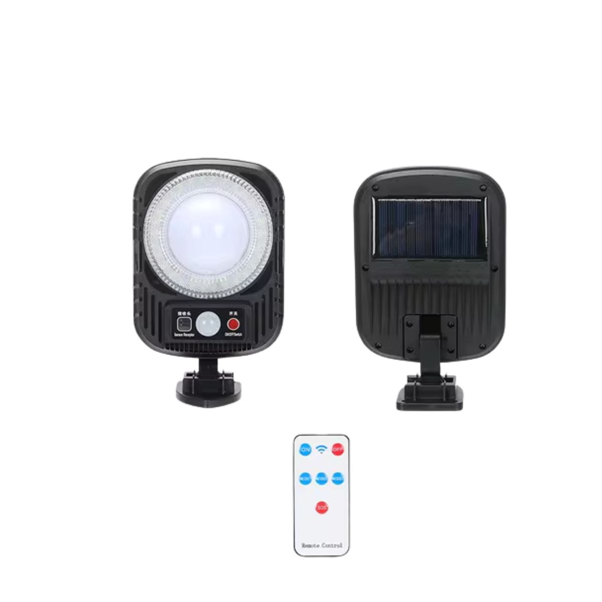 GENERICO - Foco Solar De Pared Irm Luz Exterior
