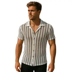 D'JOE - Camisa Tejida Malla Hombre Jordania