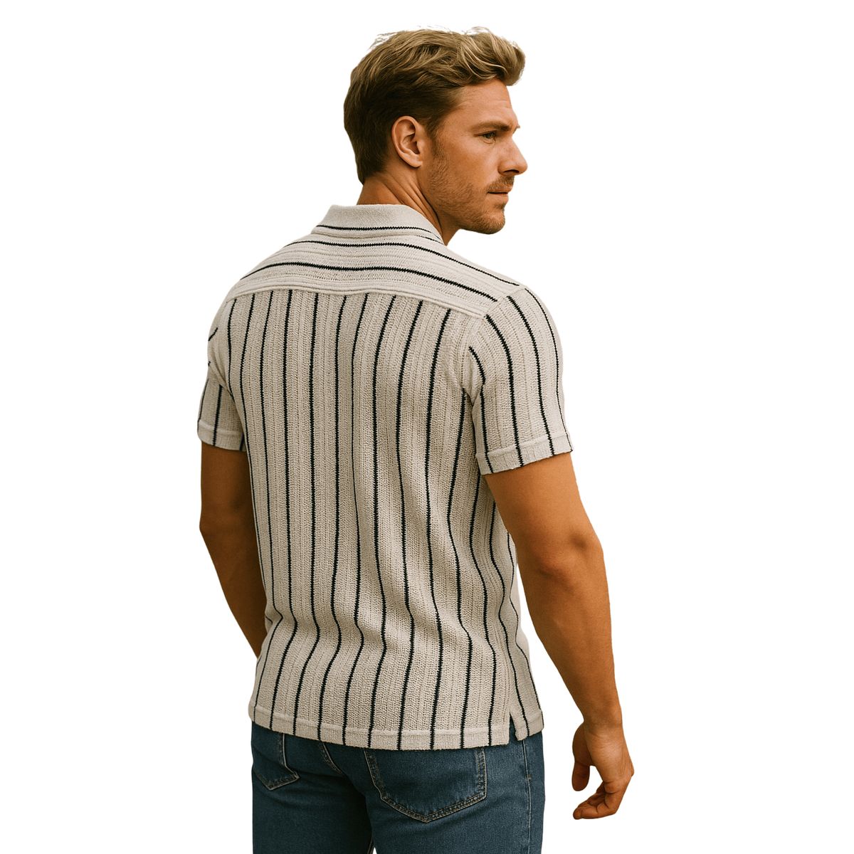 D'JOE - Camisa Tejida Malla Hombre Jordania