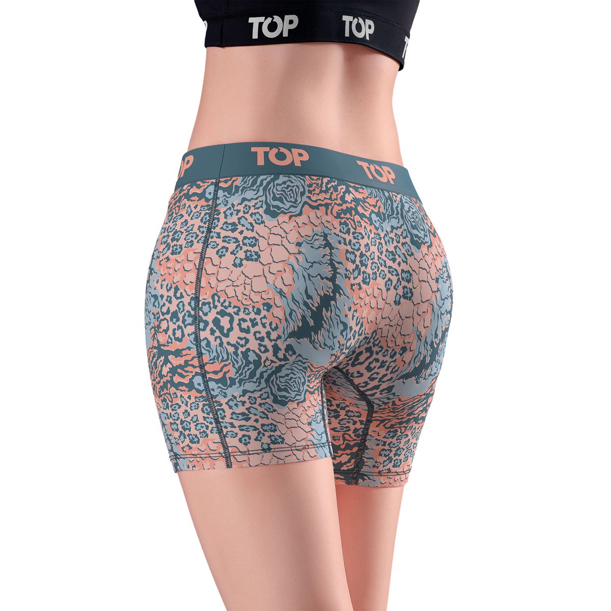 TOP - Bóxer Medio MUJER Algodón Pack 3 Colección Skins C1 Top