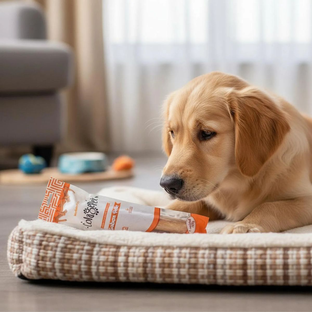 GENERICO - Colagepet Snack Para Perros 100% Natural Talla L Sabor Pollo