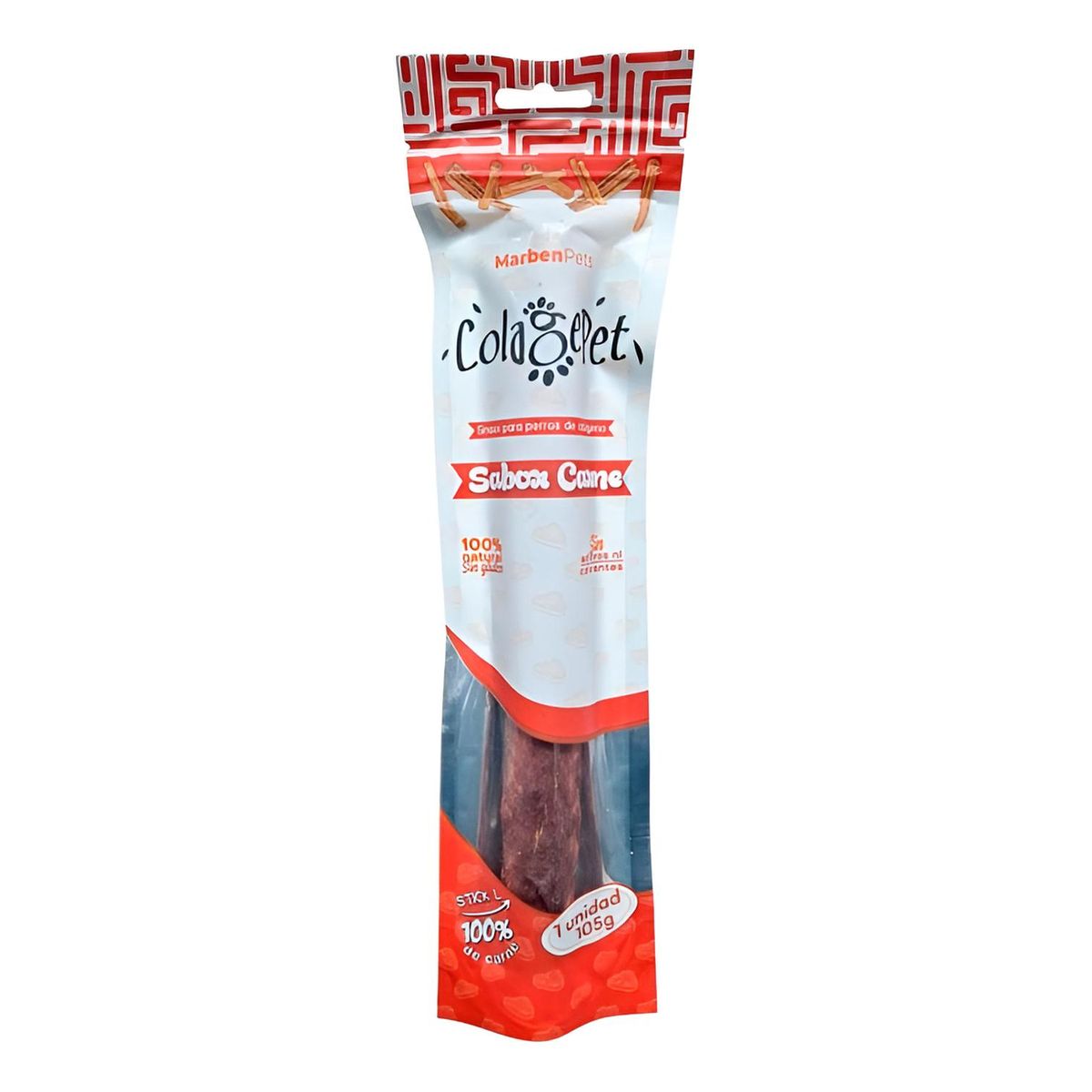 GENERICO - Colagepet Snack Para Perros 100% Natural Talla L Sabor Carne