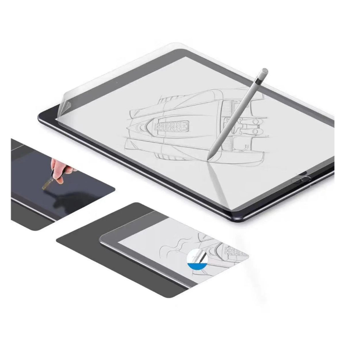 GENERICO - Lámina Mica Sensación Papel Para Tablet Samsung A9+ Plus 11
