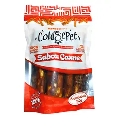 GENERICO - Colagepet Snack Para Perros 100% Natural Talla S Sabor Carne