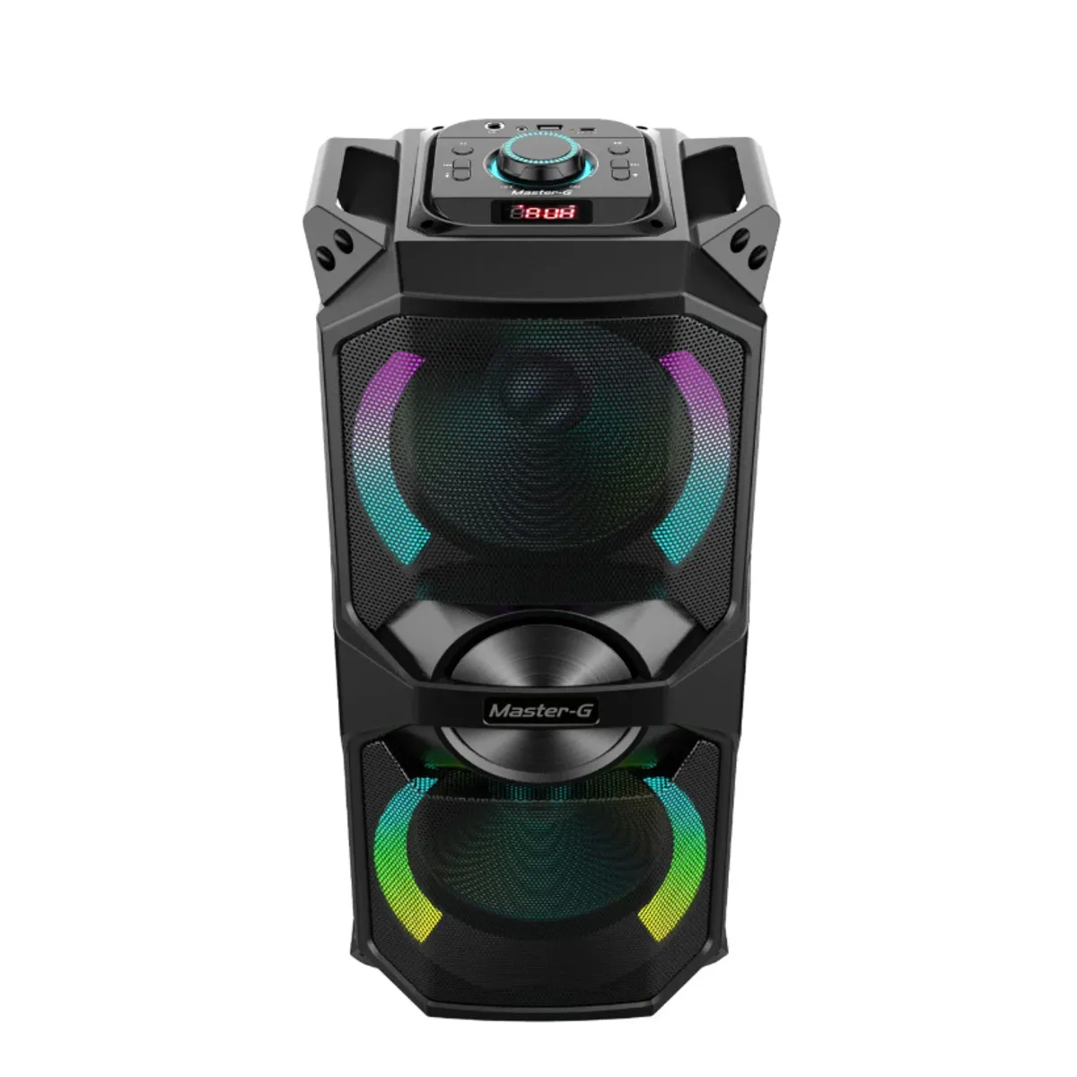MASTER G - Parlante Karaoke Bluetooth V5.3 Mgluxor 6,5 Master-g - Negro