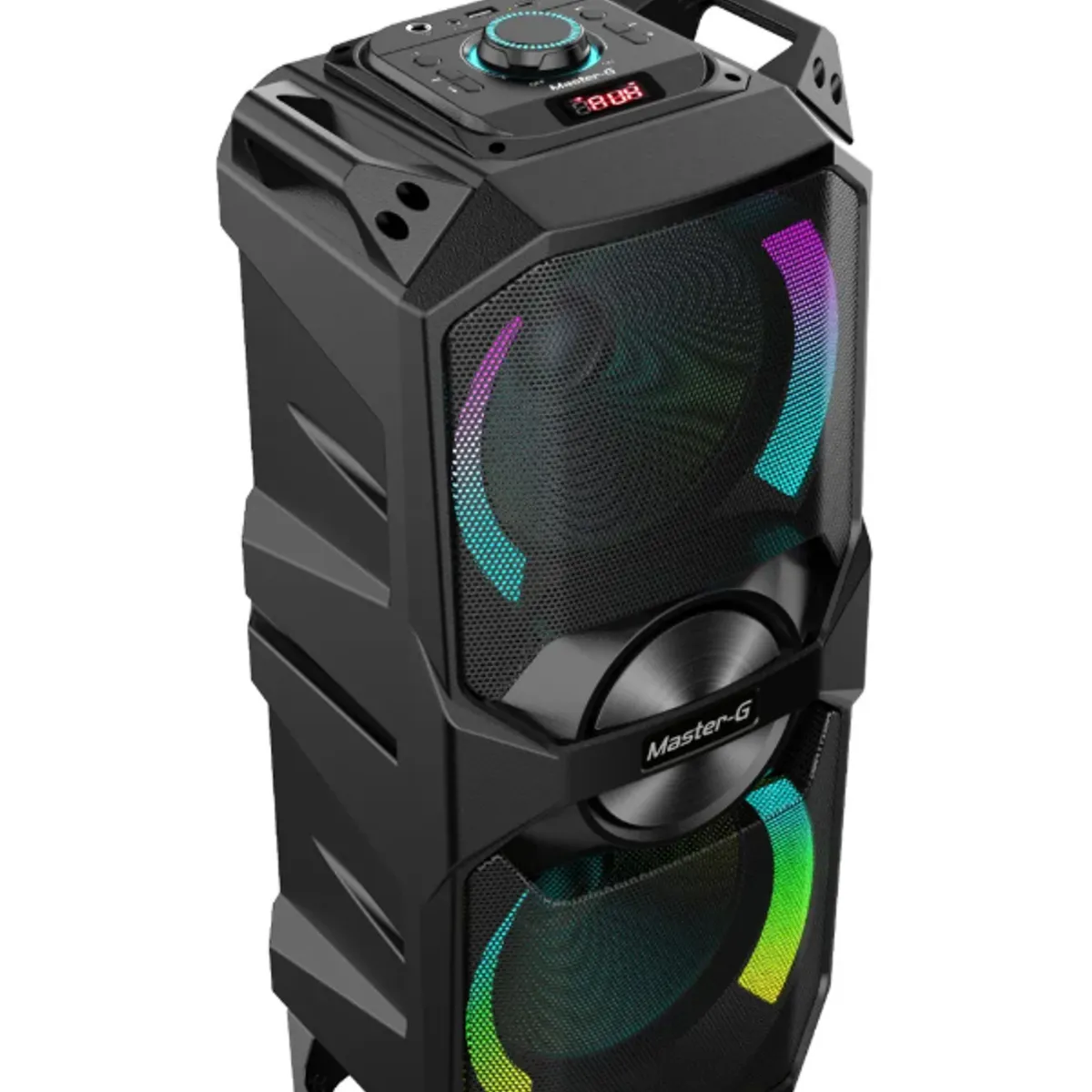 MASTER G - Parlante Karaoke Bluetooth V5.3 Mgluxor 6,5 Master-g - Negro