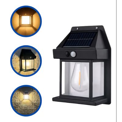 Imagen 2 del producto Farol Solar Exterior Lámpara Para Jardín Entrada