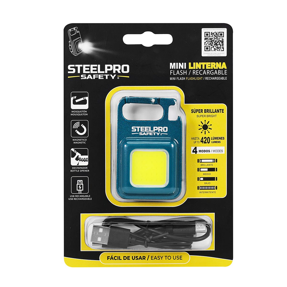 STEELPRO - Linterna Steelpro Mini Flash