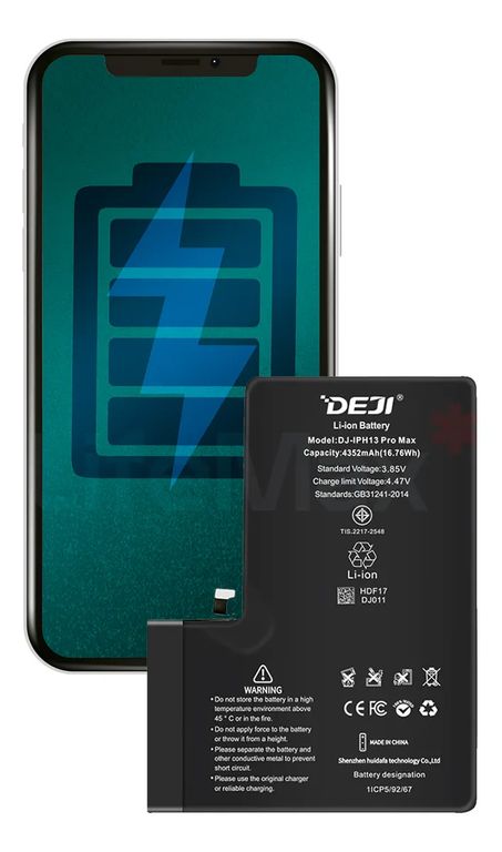 Batería Para Iphone 13 Pro Max Marca Deji