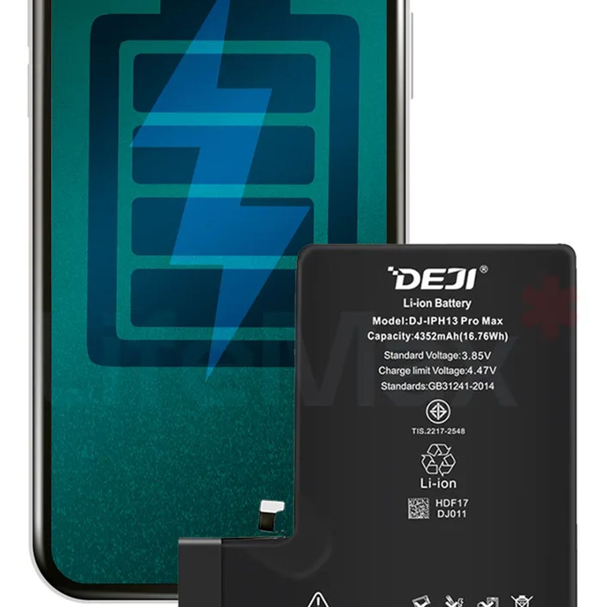 GENERICO - Batería Para Iphone 13 Pro Max Marca Deji