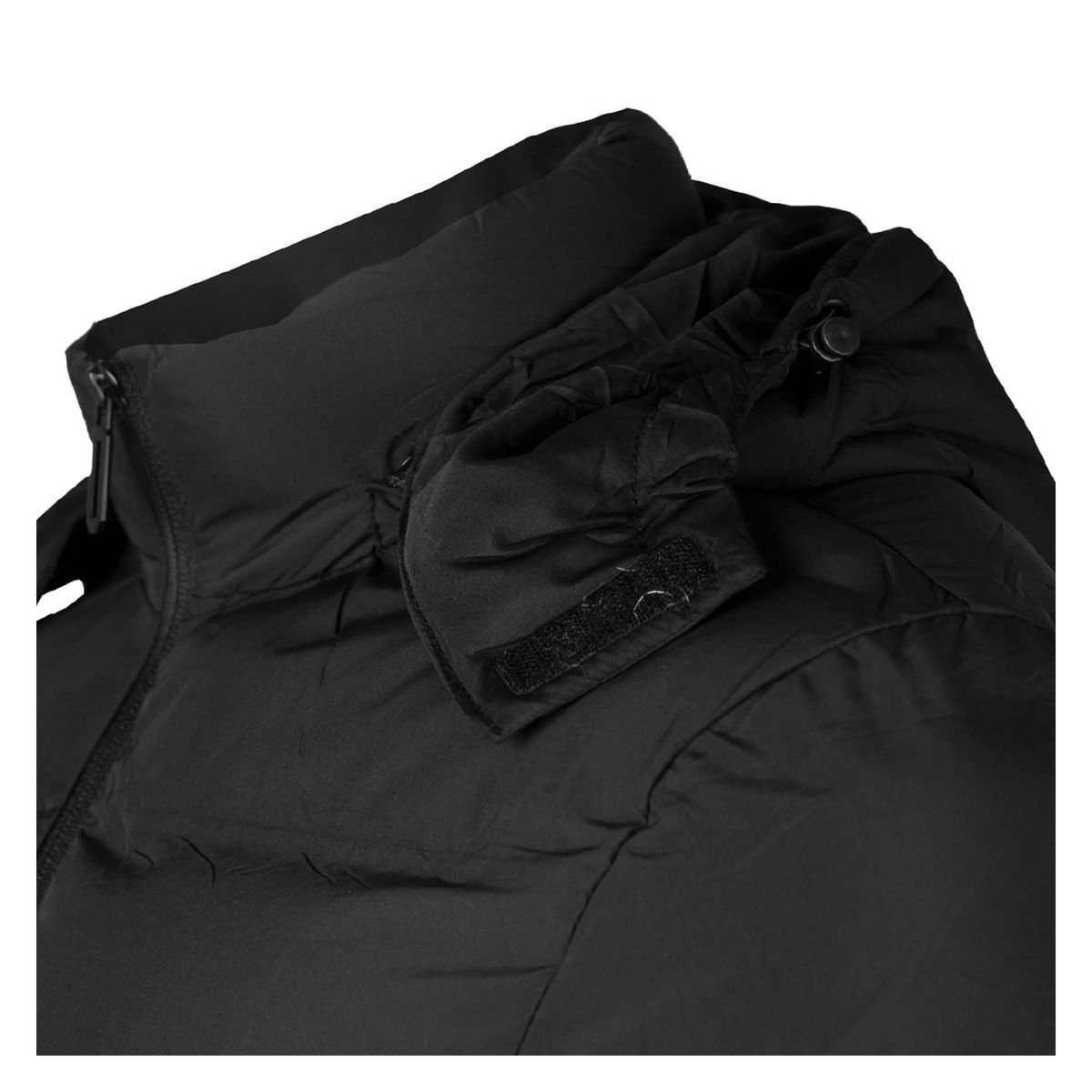 ANDESLAND OUTDOOR APPAREL - Parka Térmica Sintética Gorro Desmontable Ártica Negro Hombre