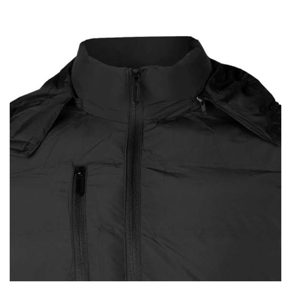 ANDESLAND OUTDOOR APPAREL - Parka Térmica Sintética Gorro Desmontable Ártica Negro Hombre