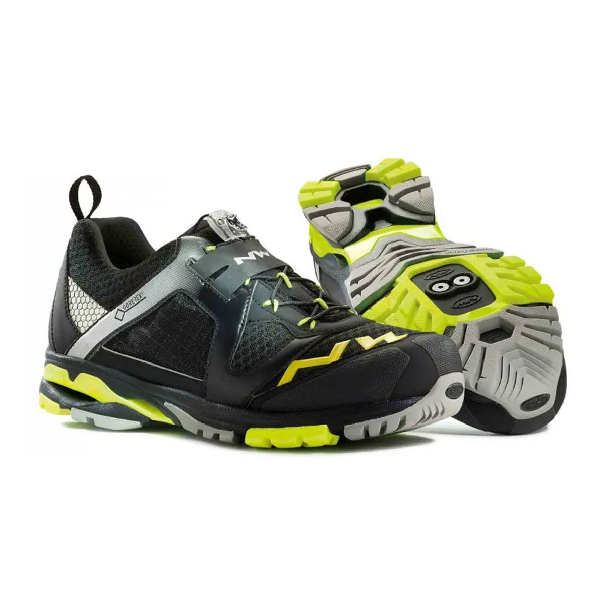 360 - Zapatilla Ciclismo Mtb Enduro Northwave® Explorer GTX Blackyelow