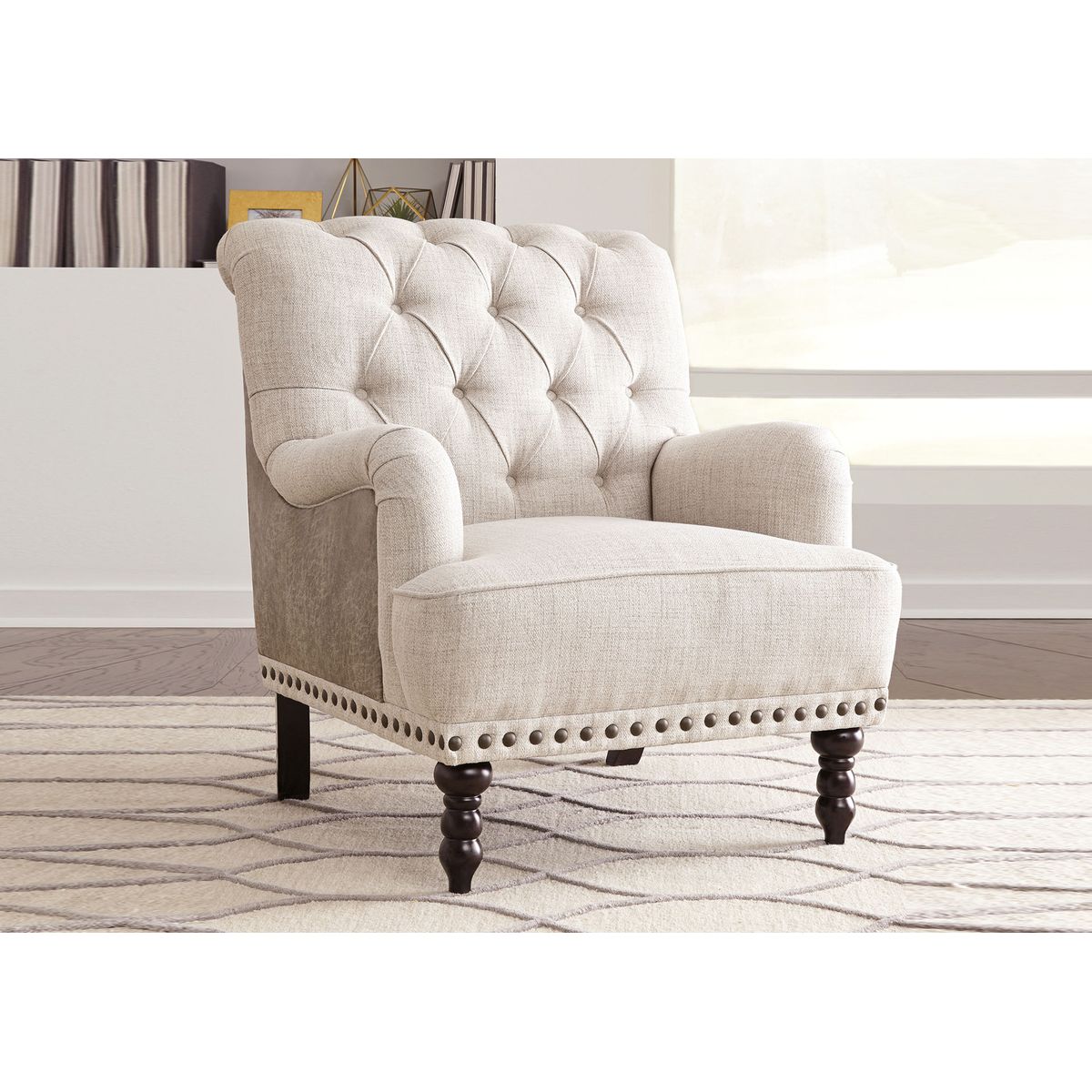 ASHLEY - PoltronaTartonelle  ivorytaupe