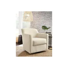 ASHLEY - Poltrona giratoria Bradney Beige