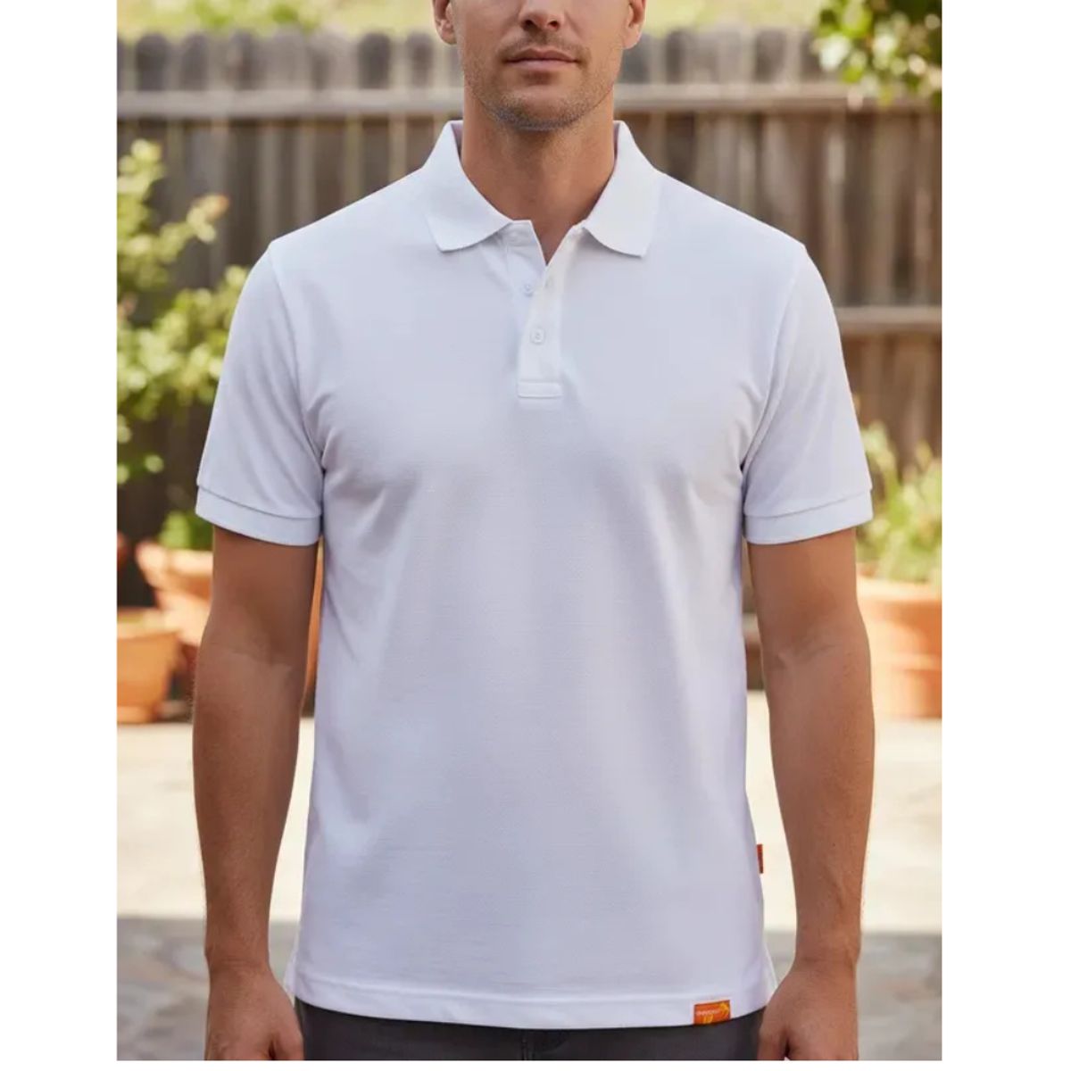 T-WORLD - Polera Piqué Manga Corta Premium Hombre