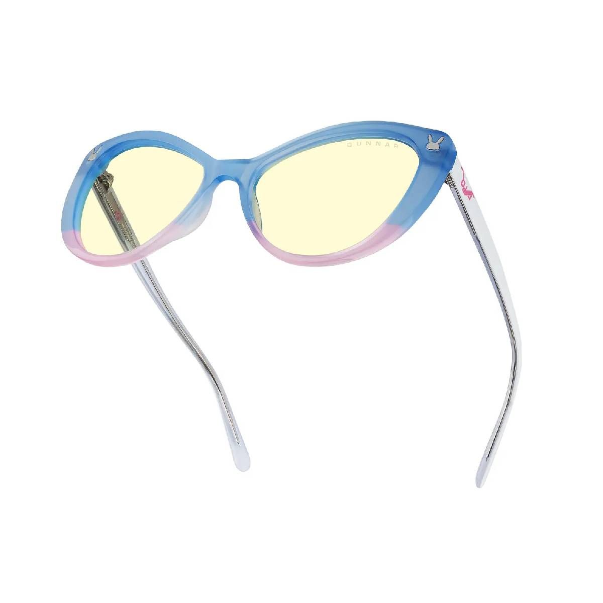 GUNNAR - Lentes Gamer Gunnar OVERWATCH D.VA Tokki Spark Crystal Amber