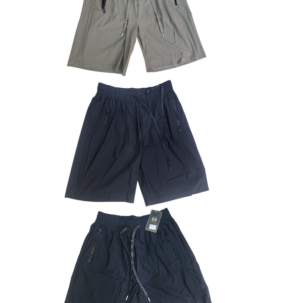 AGW - Pack 3 Shorts Hombre Secado Rápido Elasticado
