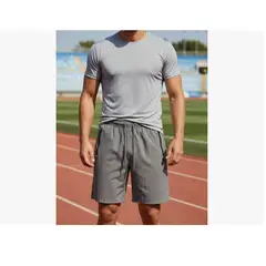 AGW - Pack 3 Shorts Hombre Secado Rápido Elasticado