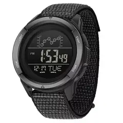 GENERICO - Reloj Deportivo Raven Steel Militar con cronógrafo y alarma