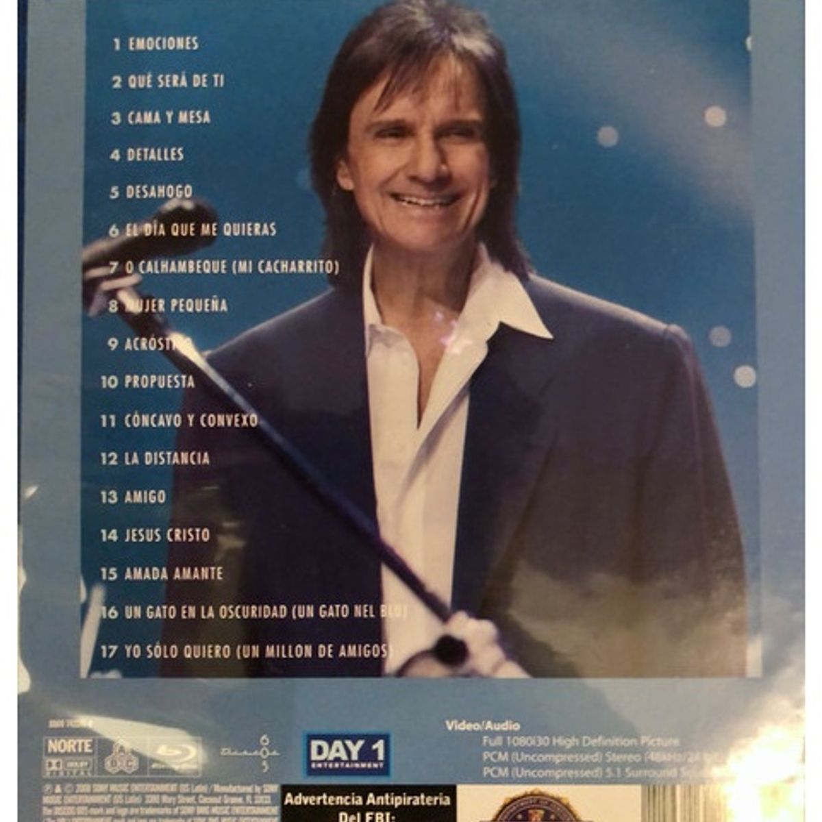 GENERICO - ROBERTO CARLOS - EN VIVO / BLU-RAY