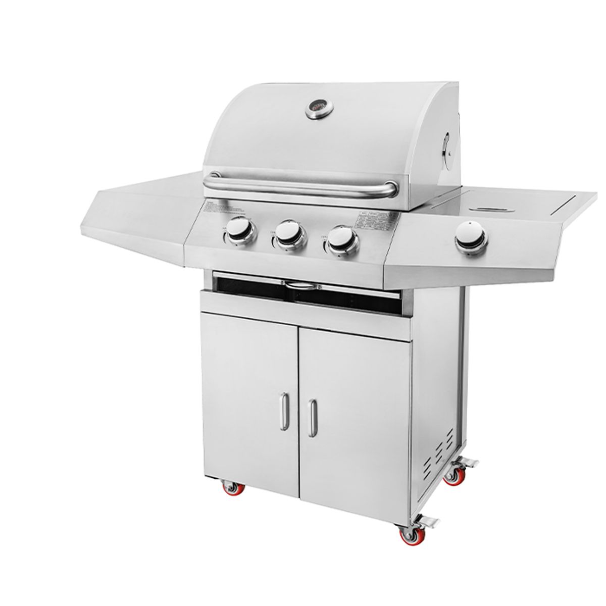 BBQ HOUSE - Parrilla a gas tradicional 3 quemadores