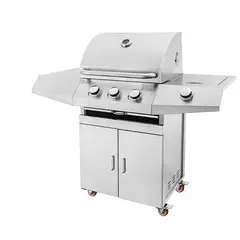 BBQ HOUSE - Parrilla a gas tradicional 3 quemadores