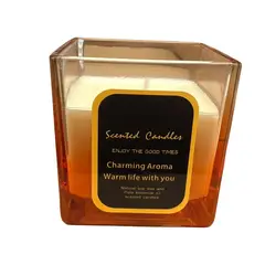 WAKESHOME - Velas Románticas De Aromaterapia En Forma De Copa De Vidrio