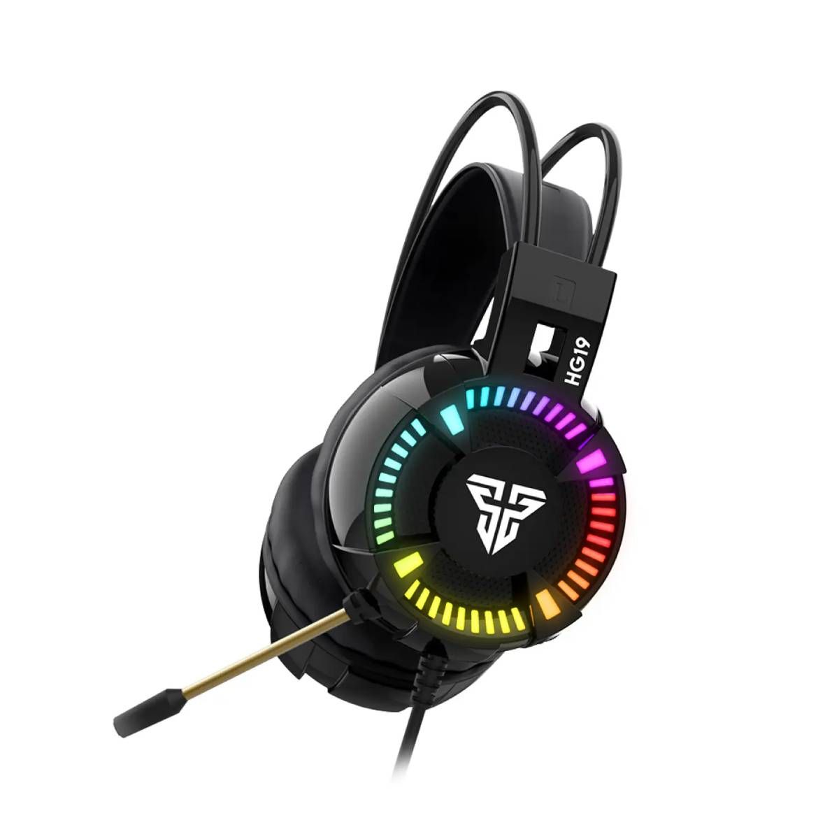 FANTECH - Audífonos Fantech HG19 IRIS RGB Black Edition