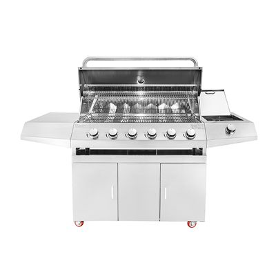 Imagen 2 del producto Parrilla a gas tradicional 6 quemadores