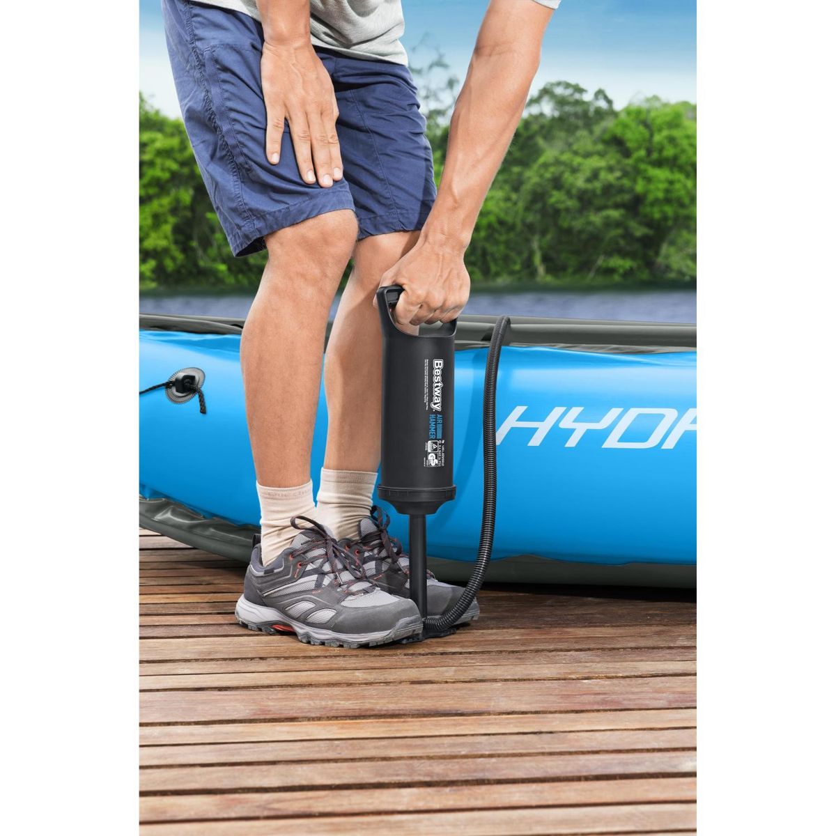 BESTWAY - Inflador Manual Air Hammer™ 36Cm Bestway