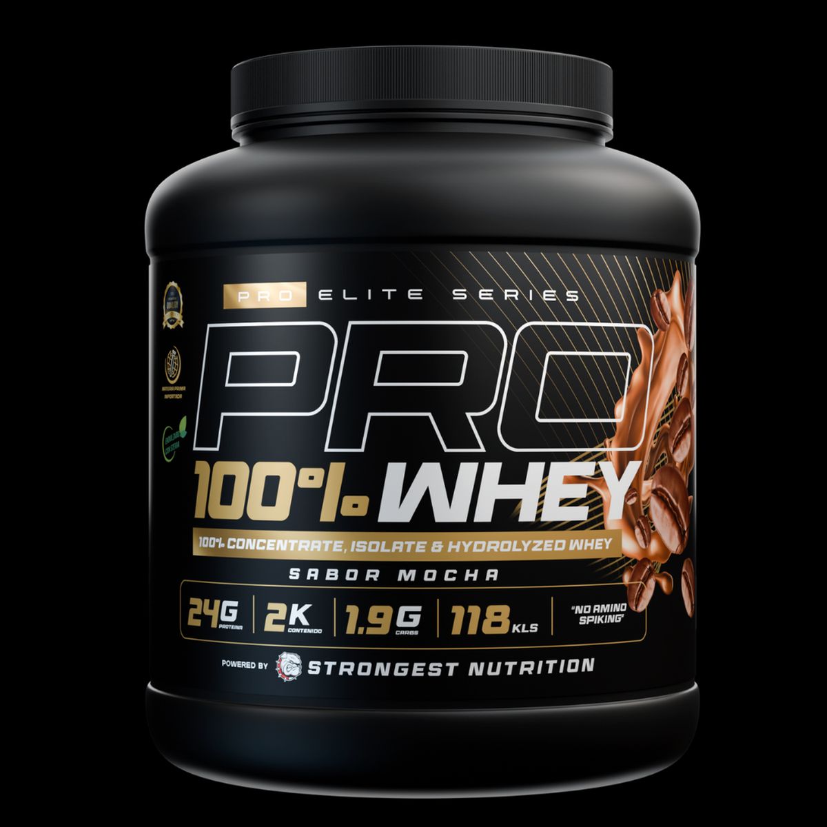 STRONG - PRO 100% WHEY 2KG - MOCHA