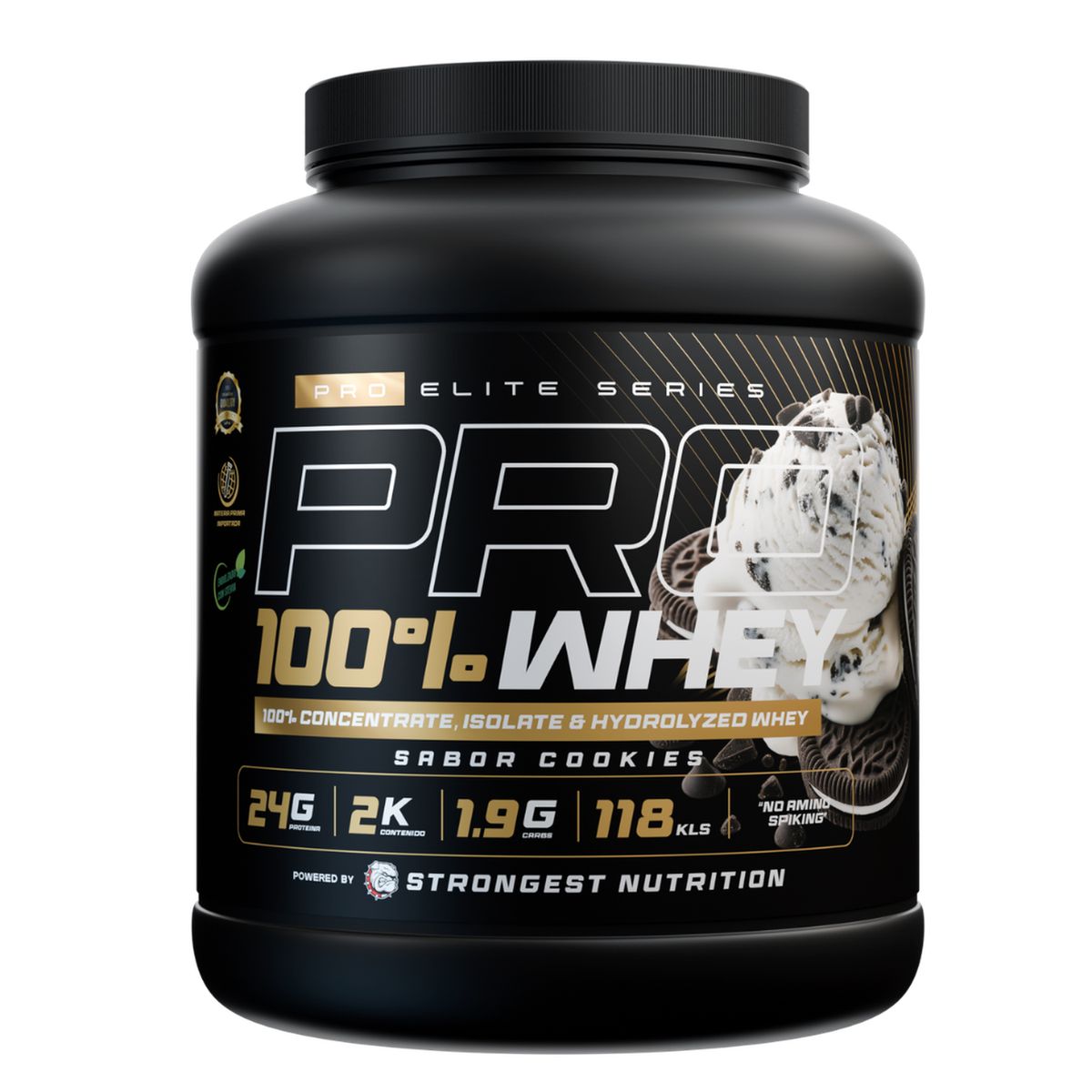 STRONG - PRO 100% WHEY 2KG - COOKIES
