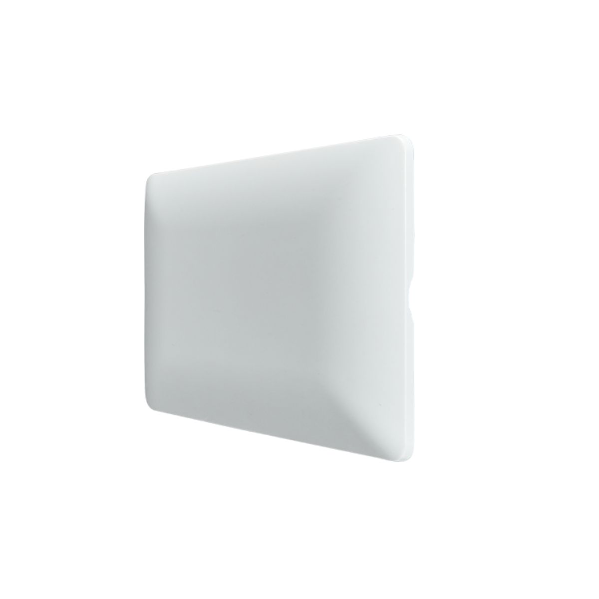 STANFORD - Placa Ciega con Soporte Color Blanco