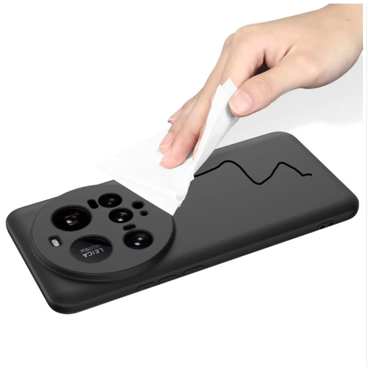 GENERICO - Carcasa Funda Para Xiaomi 15 Ultra Goma Negro
