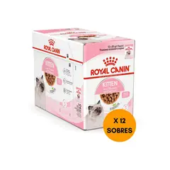 ROYAL CANIN - Kitten Instinctive Gato Pouch 85g Unidades - Pack 12 Sobres