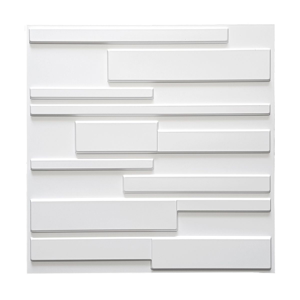 MERCAR RAY - Wall Panel Decorativo 3D PVC Mura 3m² 12 paneles 50 x 50 cm