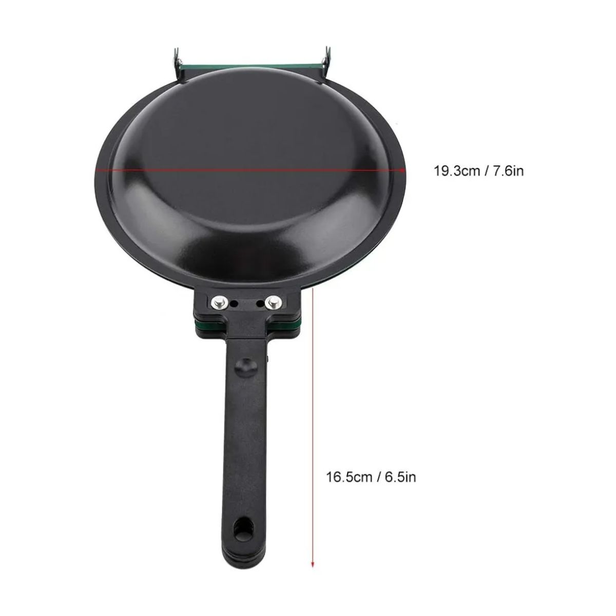 GENERICO - Sartén Doble Cara Antiadherente de Cerámica