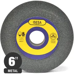 ISESA - DISCO PIEDRA ESMERIL 1" X 6" GRANO 46