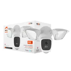NEXXT SOLUTIONS - NHC-F610, Cámara Inteligente Wi-Fi 1080p, Exterior, Visión Nocturna, MicroSD
