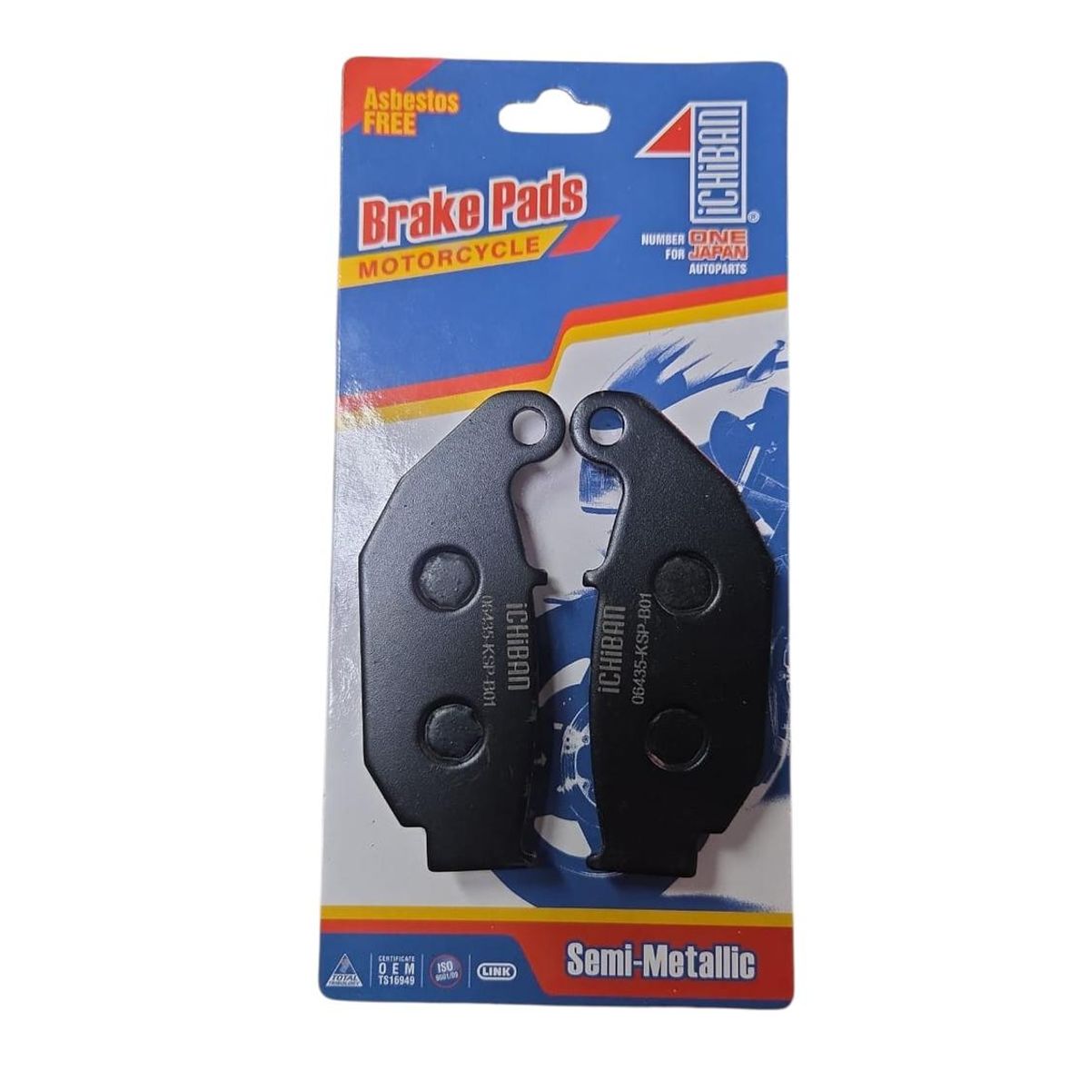 GENERICO - Pastillas Freno Traseras Moto Haojue DR 160S / DL 160