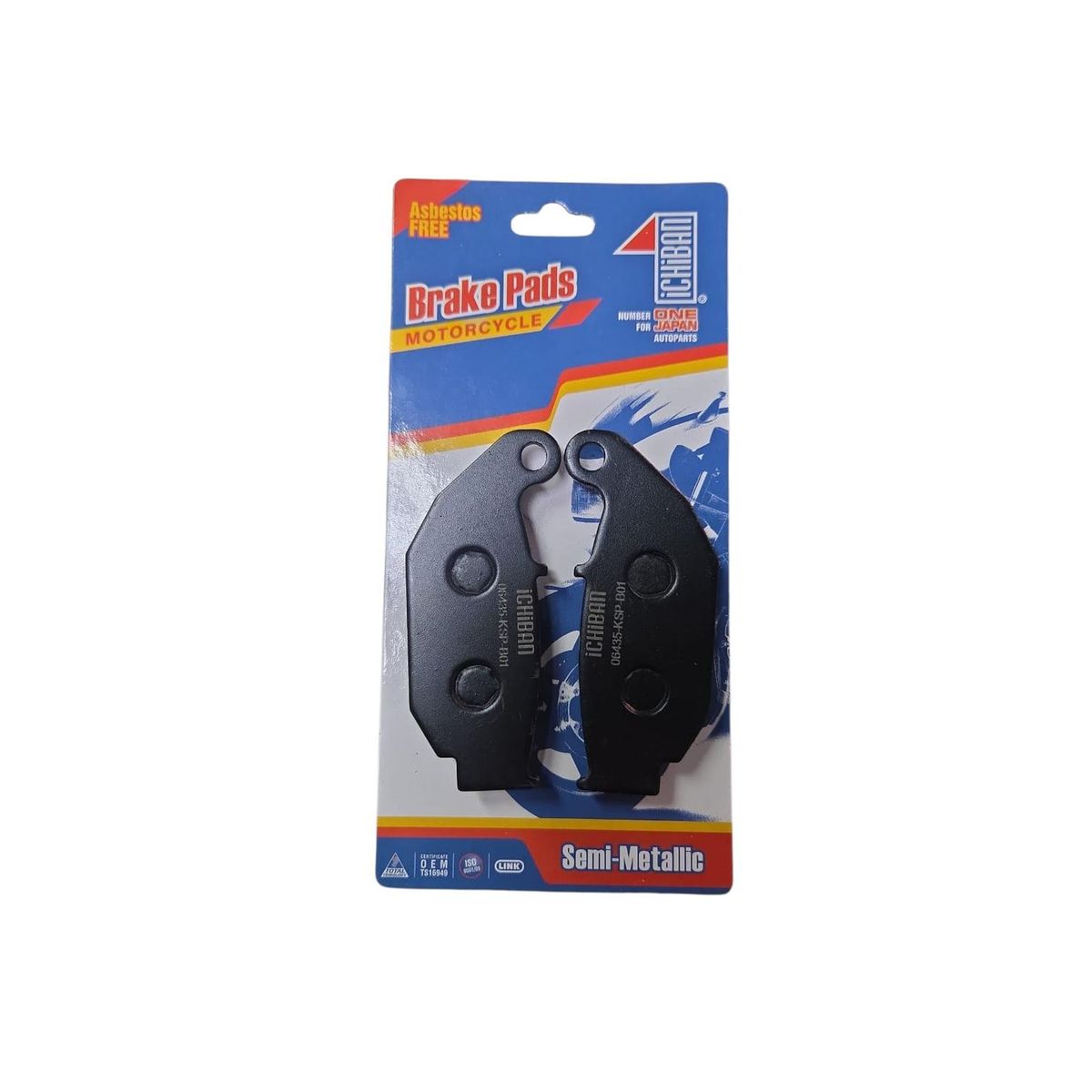 GENERICO - Pastillas Freno Traseras Moto Haojue DR 160S / DL 160