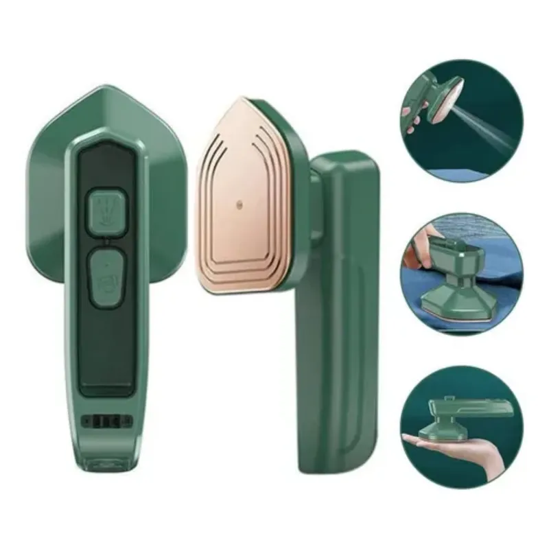 GENERICO - Mini Plancha de Vapor Portátil de Titanio