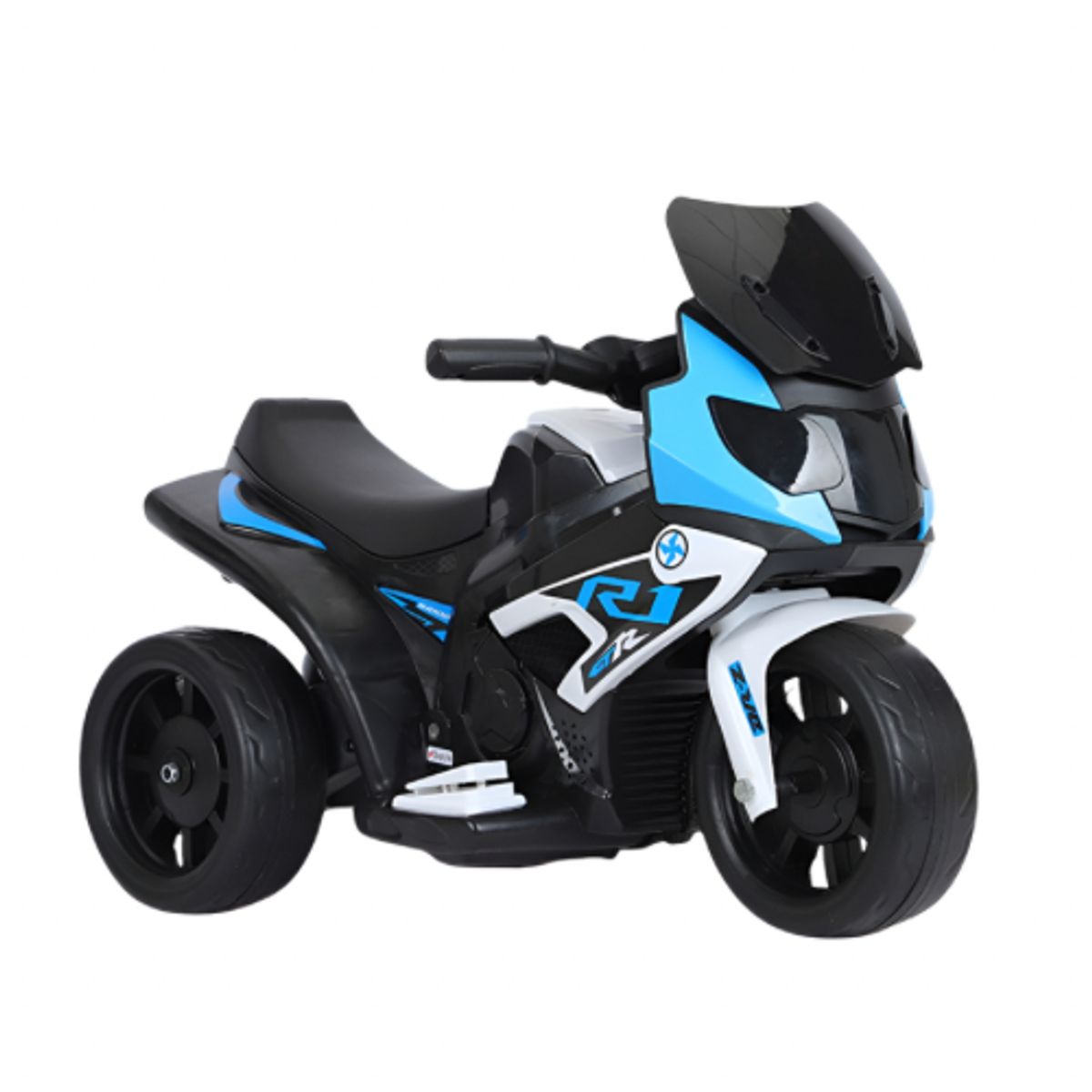 GENERICO - Moto Eléctrica Recargable Niños Niñas Con Tres Ruedas Niño Color Azul