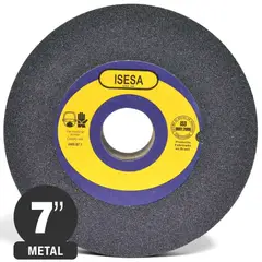 ISESA - DISCO PIEDRA ESMERIL 1" X 7" GRANO 24