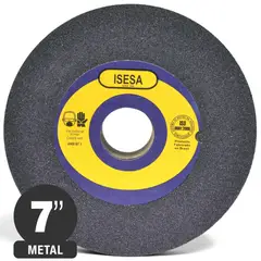 ISESA - DISCO PIEDRA ESMERIL 1" X 7" GRANO 46