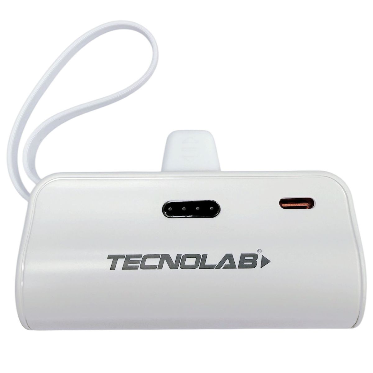 TECNOLAB - Bateria Externa PowerBank Carga Rapida 10000mah L778W Blanco